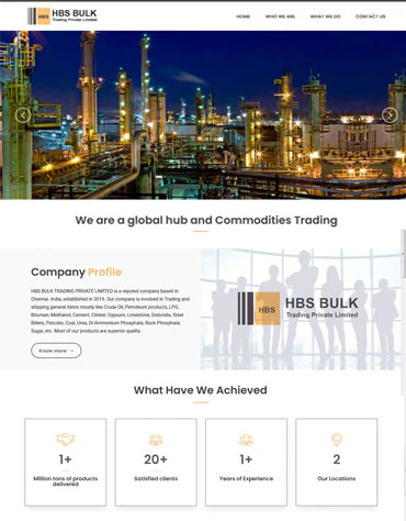 NABR Infotech website project