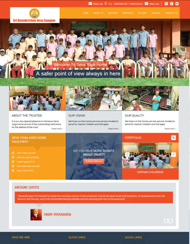 Responsive website project by NABR Infotech